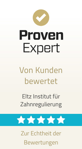 Die Kieferorthopädie Eltz Wien Zahnspangen sind auf Proven Expert top bewertet